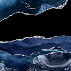 NAVY & SILVER AGATE TEXTURE 02