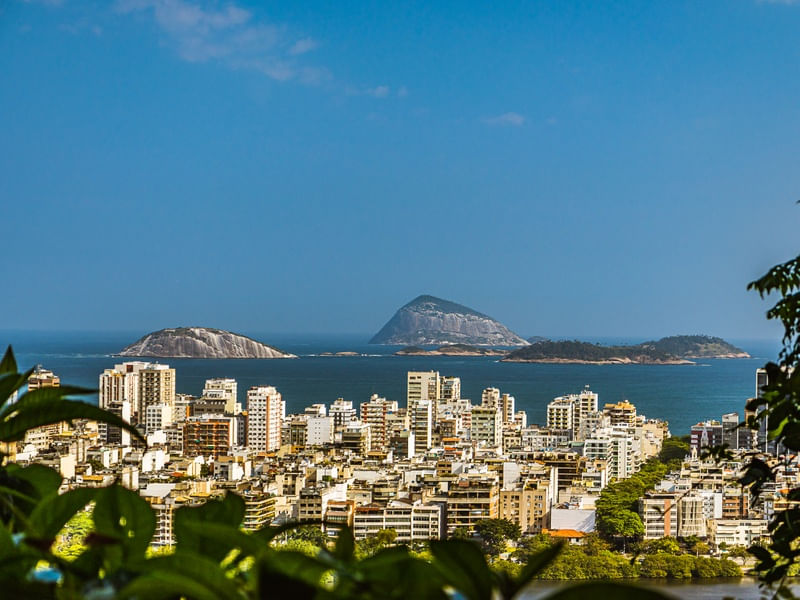 VISTA DO MAR AZUL