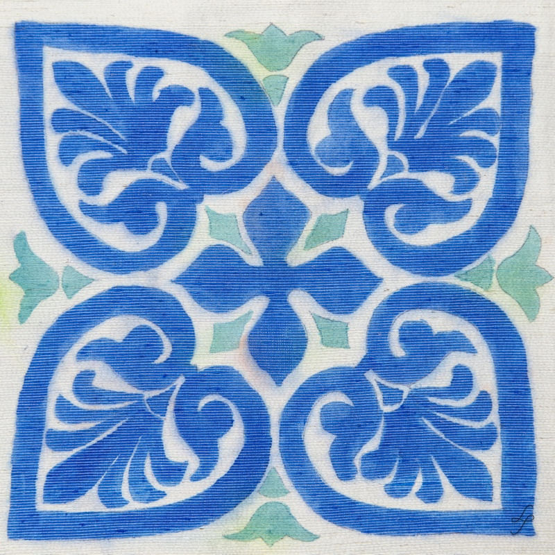 MOSAICO PORTUGUÊS EM TECIDO