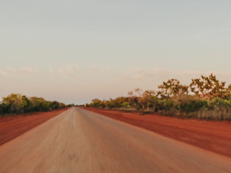 ESTRADA NO DESERTO DA AUSTRALIA 1 DE 2