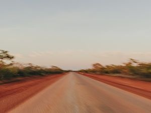 ESTRADA NO DESERTO DA AUSTRALIA 2 DE 2