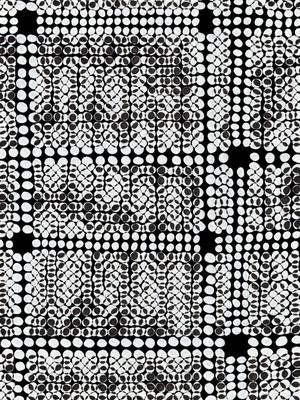 NETWORKING 7 (SERIES), PRETO E BRANCO GEOMETRICO MODERNO CIRCULOS ABSTRATO MINIMALISTA URBANO SKETCH