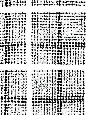 NETWORKING 9 (SERIES), PRETO E BRANCO GEOMETRICO MODERNO CIRCULOS ABSTRATO MINIMALISTA URBANO SKETCH