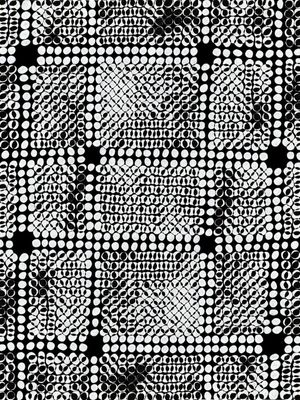 NETWORKING 12 (SERIES) PRETO E BRANCO GEOMETRICO MODERNO CIRCULOS ABSTRATO MINIMALISTA URBANO SKETCH