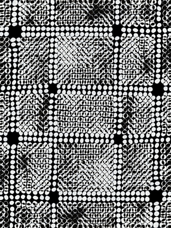 NETWORKING 12 (SERIES) PRETO E BRANCO GEOMETRICO MODERNO CIRCULOS ABSTRATO MINIMALISTA URBANO SKETCH