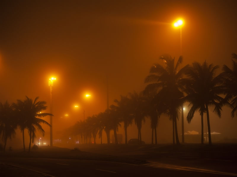 ORLA COM NEBLINA
