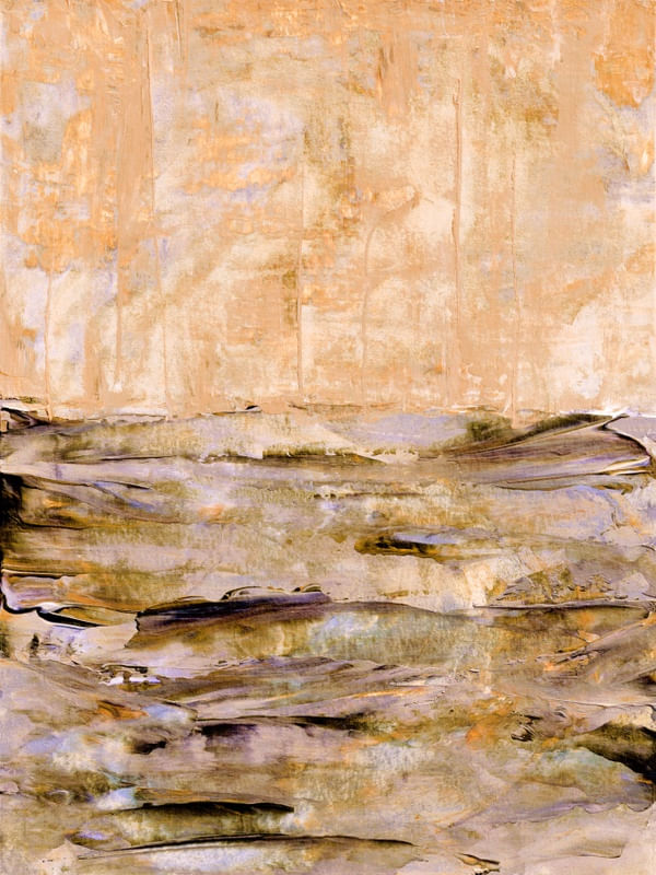 FLUIDITY 3, ABSTRATO OCEANO PAISAGEM PANORAMA ONDAS DE PRAIA ORGANICO PINTURA