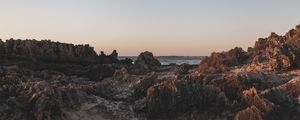 POR DO SOL NA AUSTRALIA - PANORAMICA