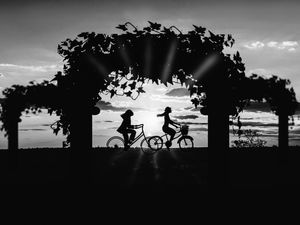 PASSEIO DE BIKE NO POR DO SOL PB