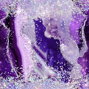 PURPLE GLITTER AGATE TEXTURE 03