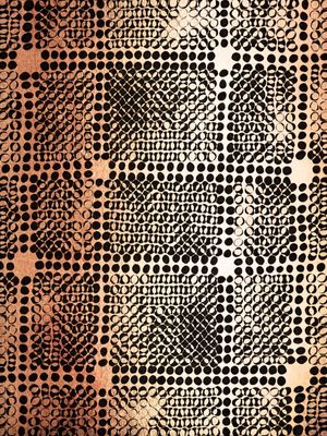 NETWORKING 11 LARANJA METALLICO OURO MODERNO SKETCH GEOMETRICO PADRONIZAR