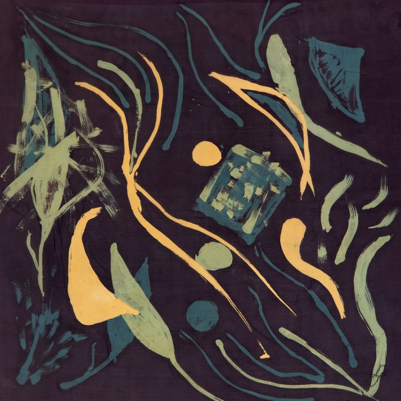 MANCHAS ABSTRATAS EM TECIDO