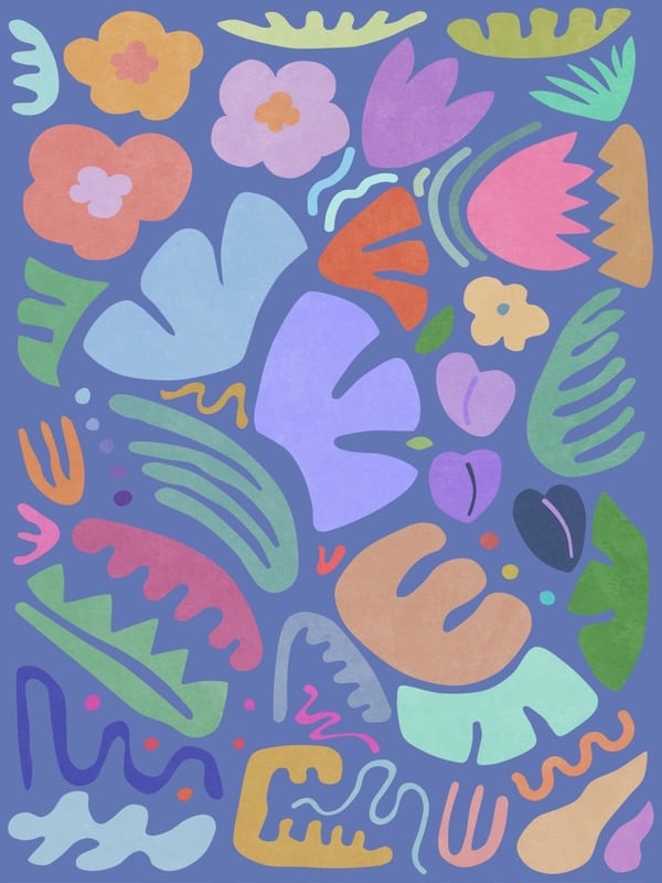 FLORAL SHAPES II