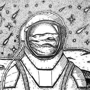 ASTRONAUTA E A CHUVA DE METEOROS (2)