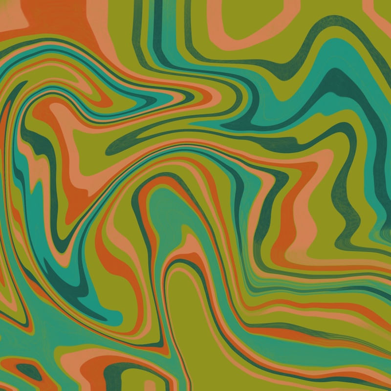 ABSTRATO EM TINTA VERDE