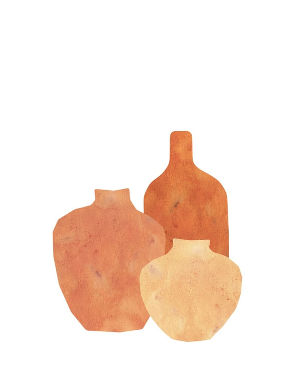 TERRACOTTA VASES