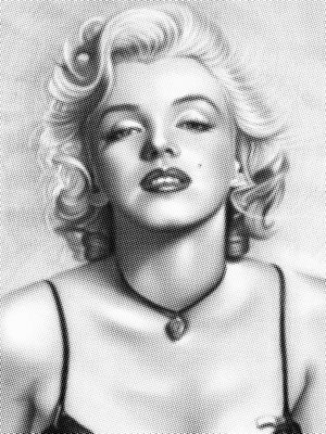HALFTONES - MARILIN MONROE - 03A