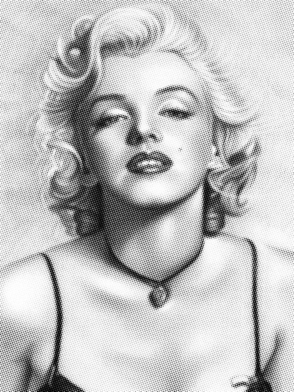 HALFTONES - MARILIN MONROE - 03A