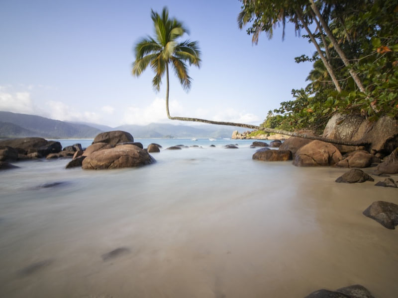 PRAIA DO AVENTUREIRO, ILHA GRANDE - RJ EM LONGA EXPOSIÇÃO