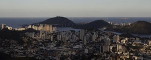 CIDADE DE VITÓRIA ES VISTA DA PEDRA DOS DOIS OLHOS