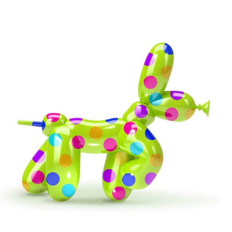 3D DOGGIE GREEN