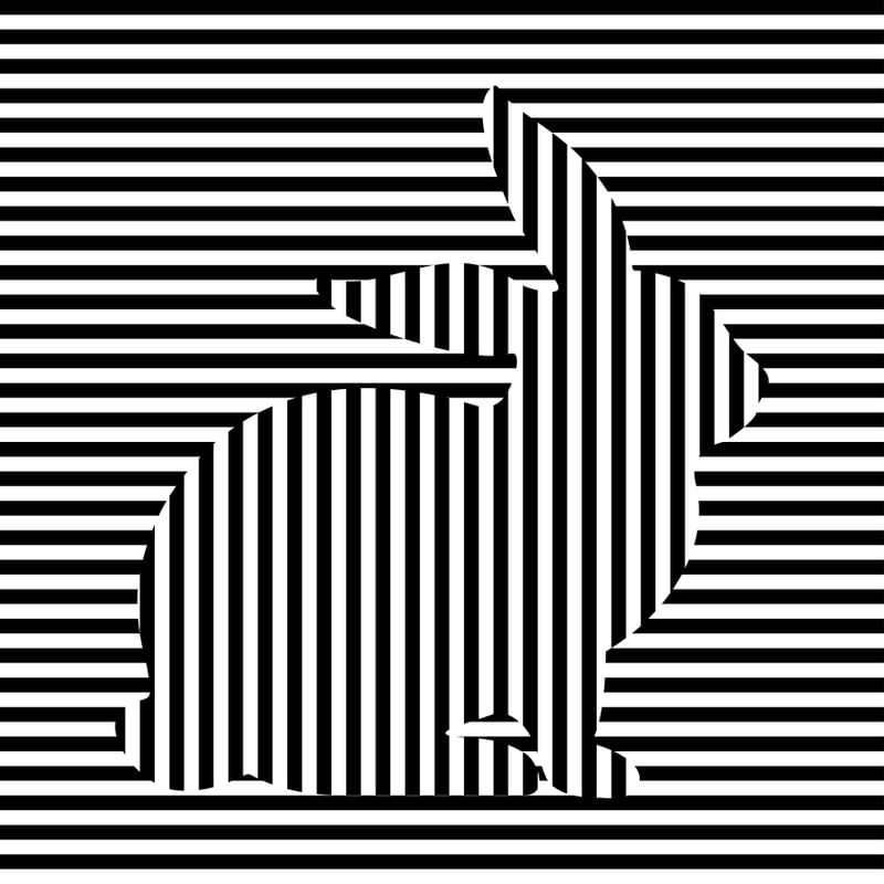 GEOMETRICO LINHAS MINIMALISTA ANIMAIS - 37B