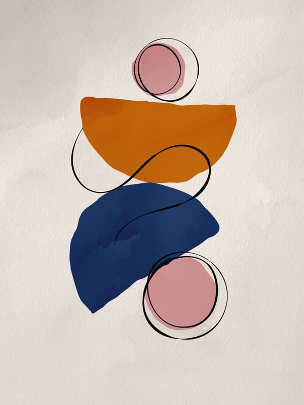 FORMAS E LINHAS EM AQUARELA 3