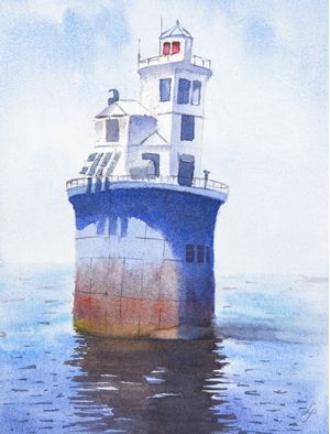 FORTALEZA FLUTUANTE EM AQUARELA