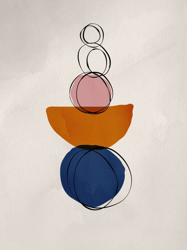 FORMAS E LINHAS EM AQUARELA 1