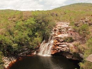 CACHOEIRA POÇO DO DIABO NA CHAPADA DIAMANTINA