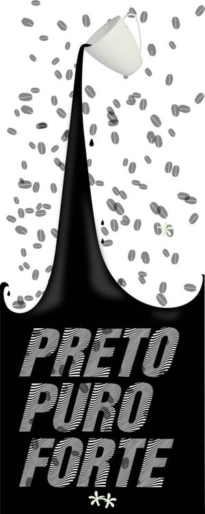 PRETO, PURO E FORTE