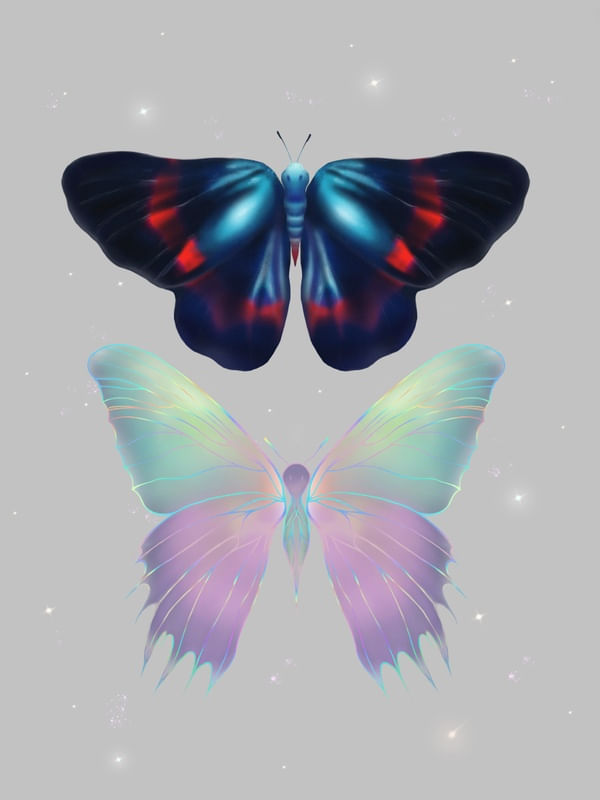SHINING BUTTERFLIES