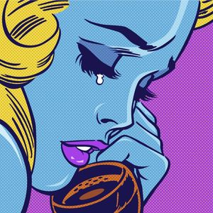 SHE CALLS ME BLUE | POP ART