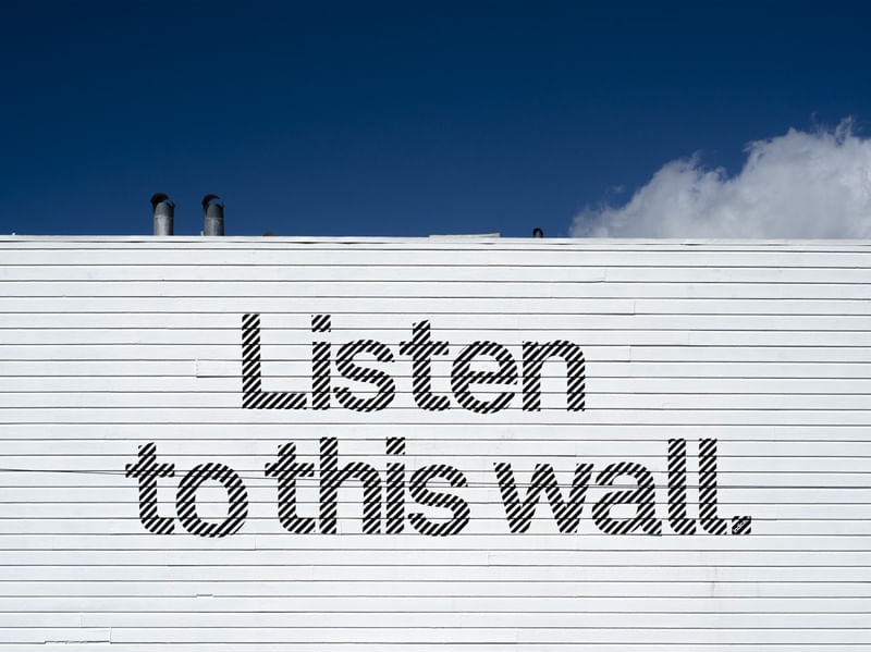 LISTEN TO THIS WALL