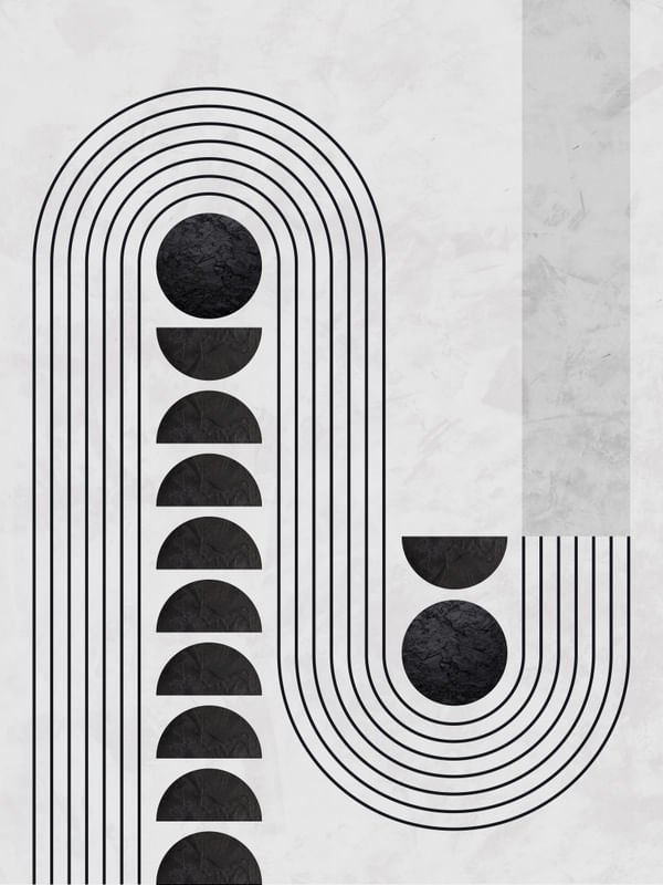 GEOMETRICO LINHAS MINIMALISTA - 75C