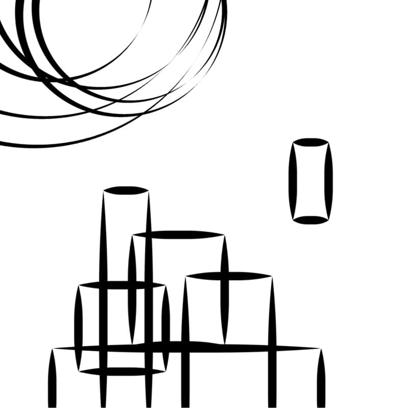 ABSTRATO DE FORMAS...BRANCAS...