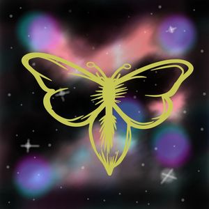 BORBOLETA DOURADA