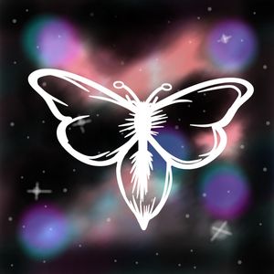 BORBOLETA BRANCA DA PAZ
