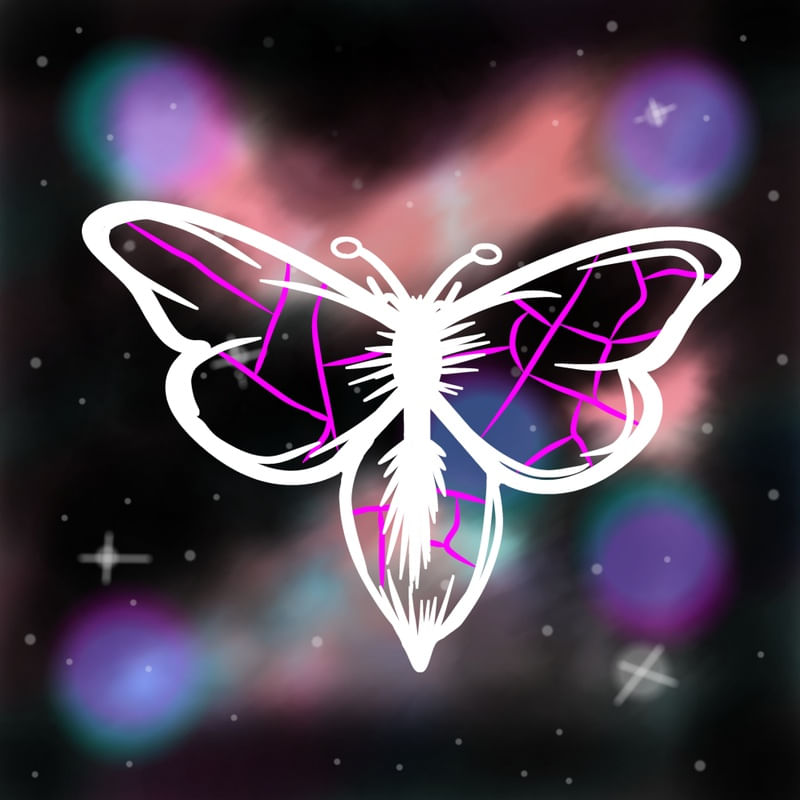 BORBOLETA ARCO-ROSA