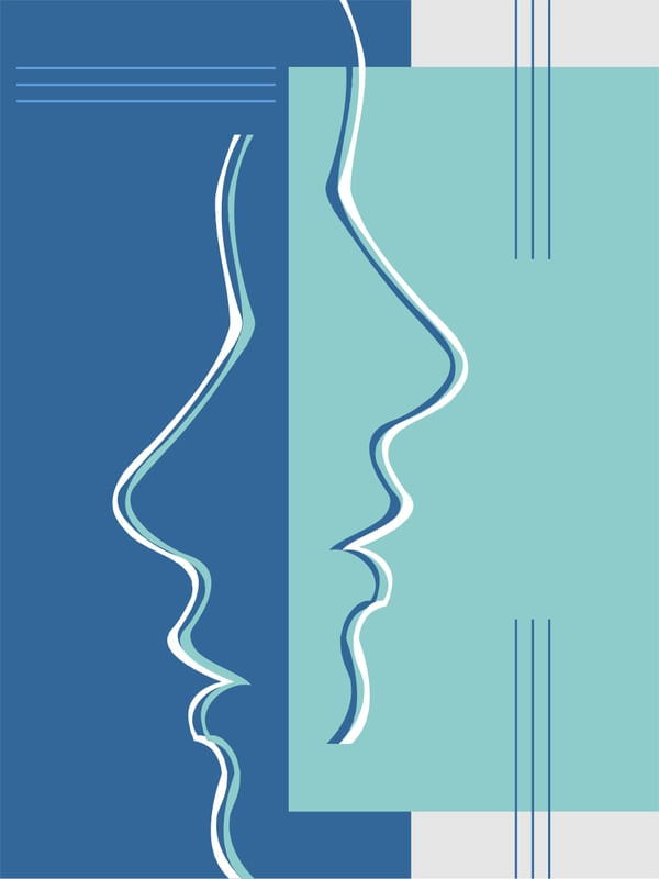 FACES OPOSTAS