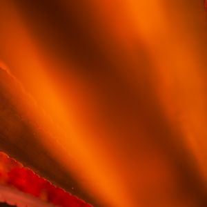 ART ABSTRACT ORANGE I