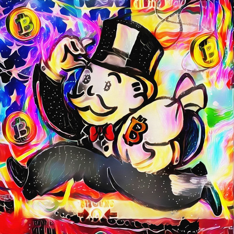BITCOIN #6 MONOPOLY