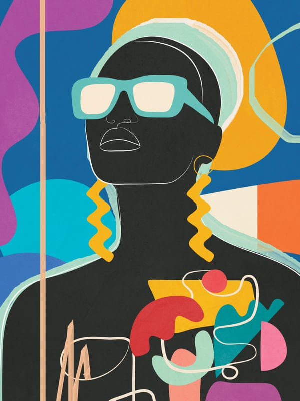 MODERN ABSTRACT WOMAN 02