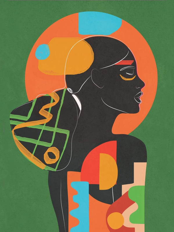 MODERN ABSTRACT WOMAN 05