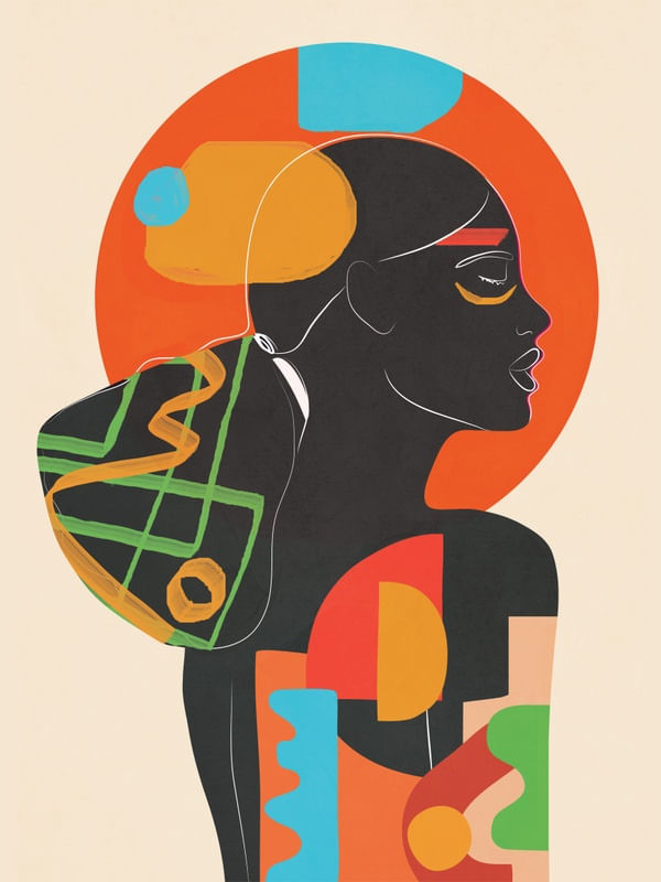 MODERN ABSTRACT WOMAN 06