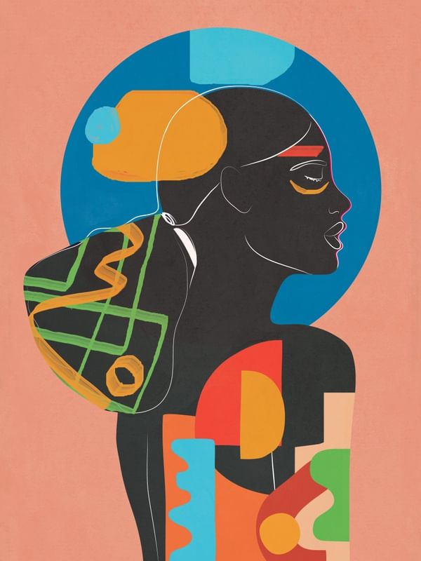 MODERN ABSTRACT WOMAN 08