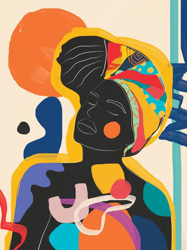 MODERN ABSTRACT WOMAN 09