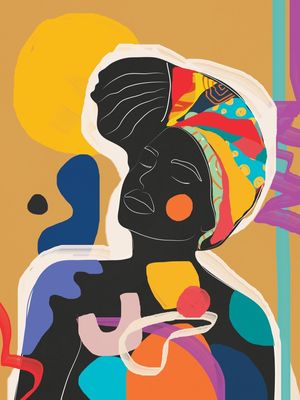 MODERN ABSTRACT WOMAN 11
