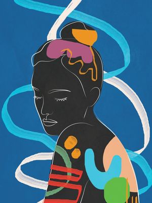 MODERN ABSTRACT WOMAN 13