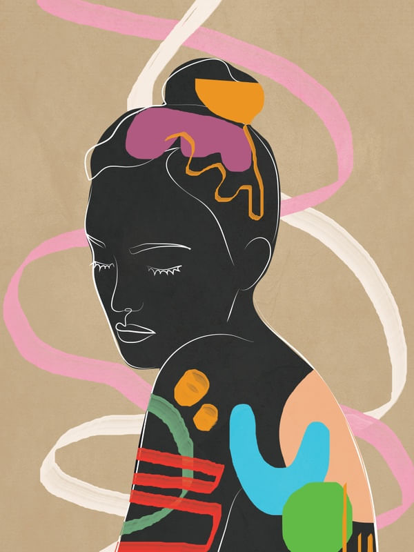 MODERN ABSTRACT WOMAN 14